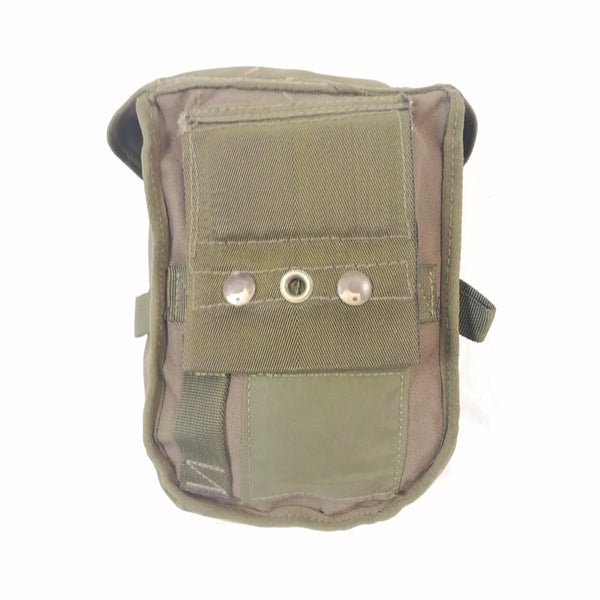 British '90-pattern P.L.C.E. Water Bottle Pouch - Gen-2. Used/Graded. Olive Green.