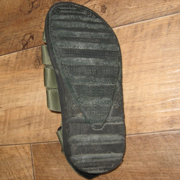 Arktis 'Strop' Sandals. Olive / Black.