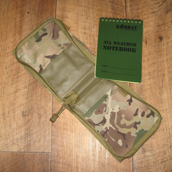 A6 Notebook Cover. British-Terrain Pattern.