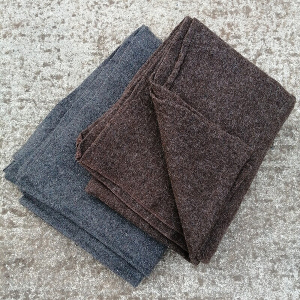 British 100% Wool Army Blanket. Used/Graded. Brown/s.