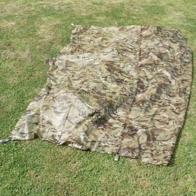 tarp british army British Sil-nylon Shelter Sheet GS. Used/Graded / New. M-T.P