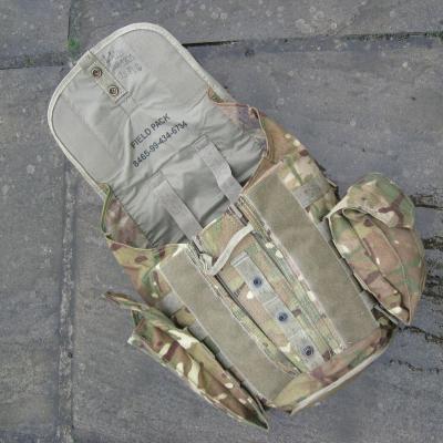 British Field Pack Haversack + Pkts. GSR. Used. M-T.P.