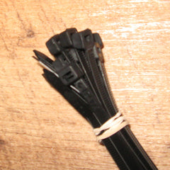 Cable Ties x 20. Black.