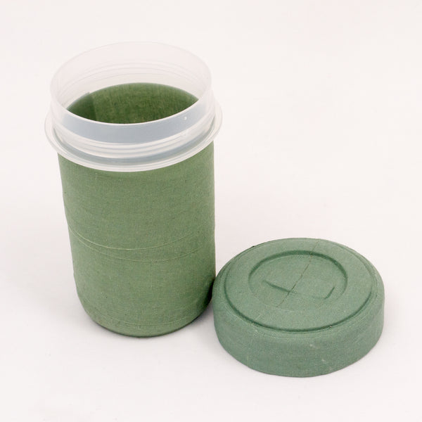 Endy Exclusive: Weapons Cleaning Kit Storage Pot. British. 'New'. Olive Drab.