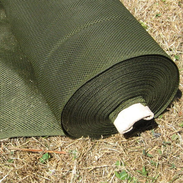 Fabric. Mesh. Off-The-Roll. Olive Green.