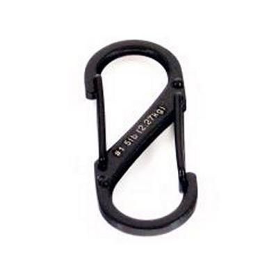 Clips & Carabiners: #1 Nite-Ize S-Biner. Stainless Steel. New. Black.