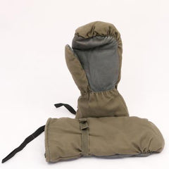 German (Gen-2) Leather Bag-mitts. Used/Graded. Grey.