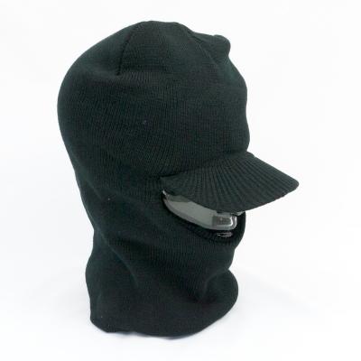 Open-Face Peaked Balaclava in Fine Knit Endicotts