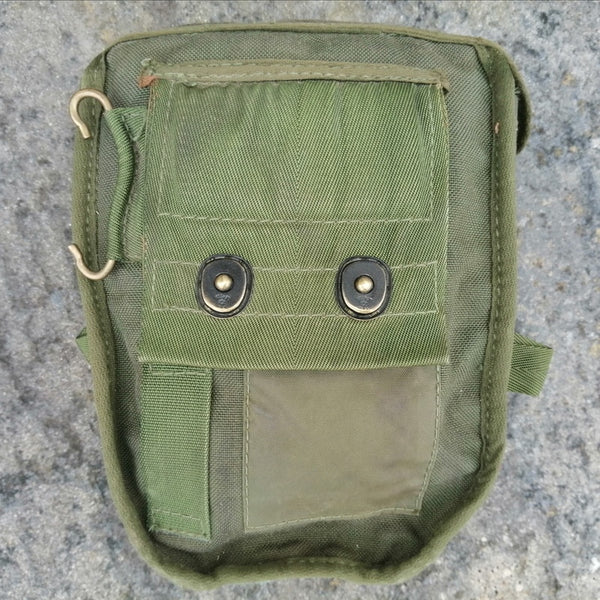 British '90-pattern P.L.C.E. Water Pouch - Gen-1. Used/Graded. Olive Green.