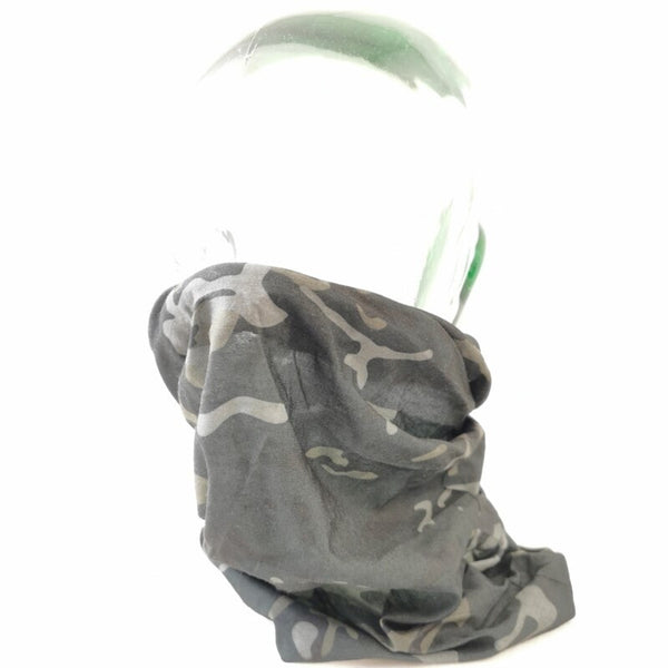 Head & Neckwear: Tactical Snood / Face Covering. New. Black-B-T.P.