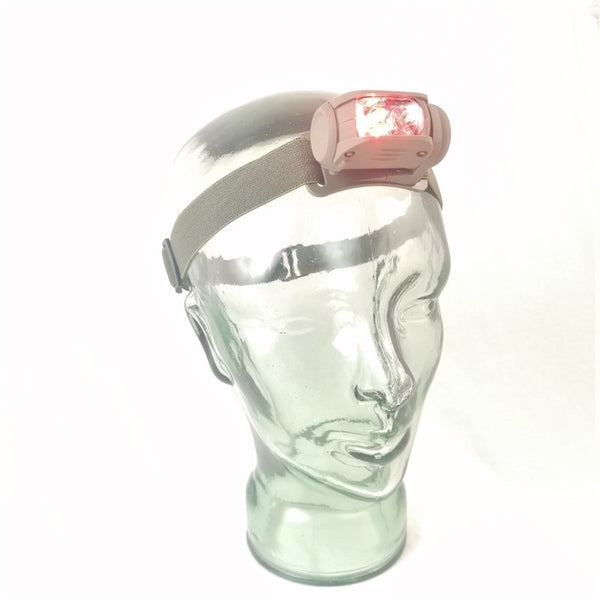 Torch: Headlamp. Predator MK2. White/Red. LED. 3 x AAA. New. Olive Green.