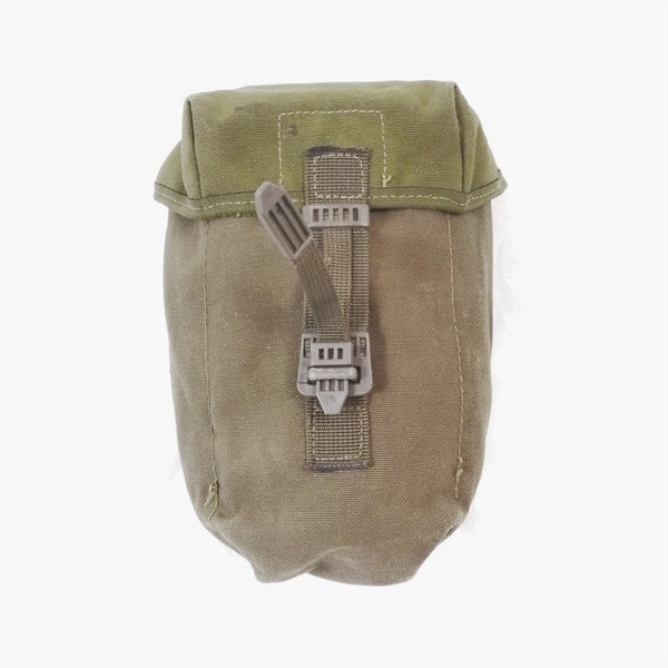 British '90-pattern P.L.C.E. Water Bottle Pouch - Gen-2. Used/Graded. Olive Green.