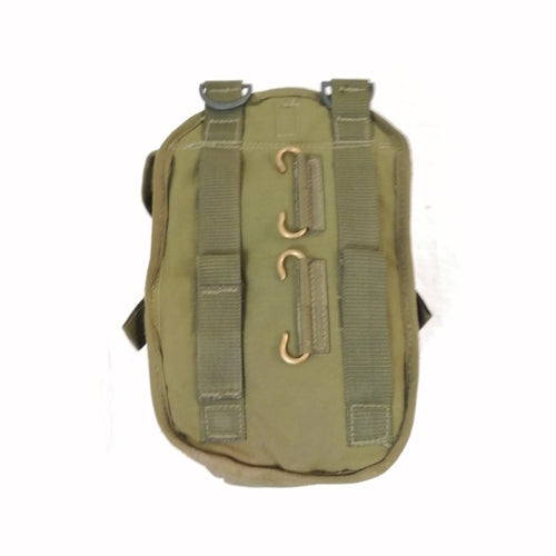 British '90-pattern P.L.C.E. Utility Pouch - Gen-1. Used/Graded. Olive Green.