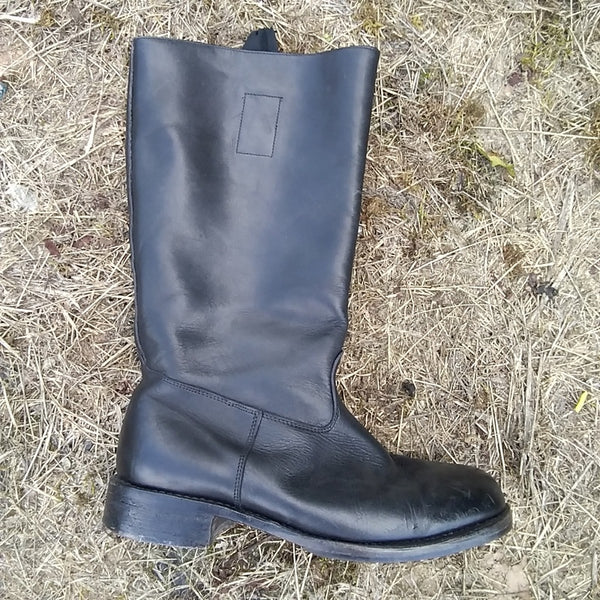 German Jack Boot. Used/Graded. Black.