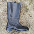 German Jack Boot. Used/Graded. Black.