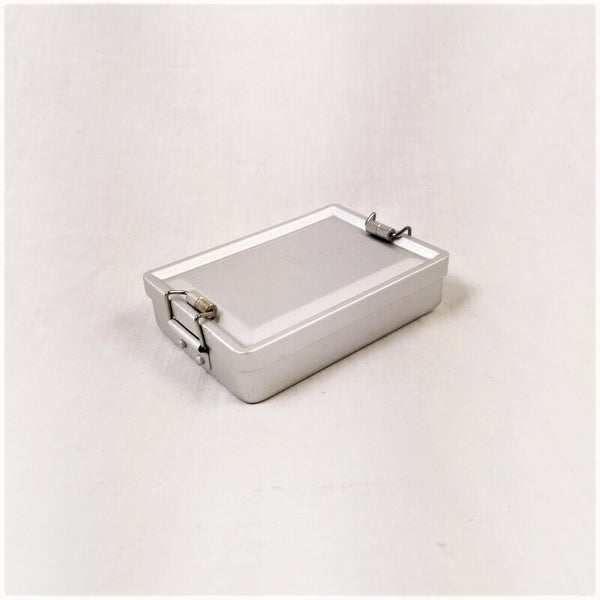 Storage Pods: Survival Case / Mini Mess Box. Aluminium. New. Silver.