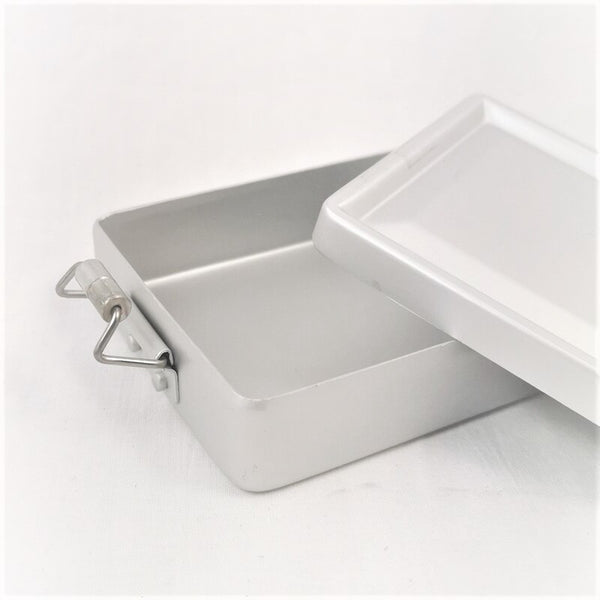 Storage Pods: Survival Case / Mini Mess Box. Aluminium. New. Silver.