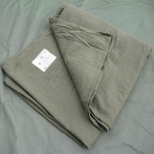 British Wool K.F 'Blanket'. Olive Green.