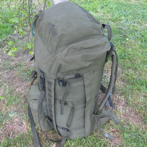 British 'Infantry' Long Back Rucksack. Olive.