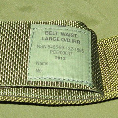 British 90-Patt. SR60 P.L.C.E. Belt. New. Olive Green.