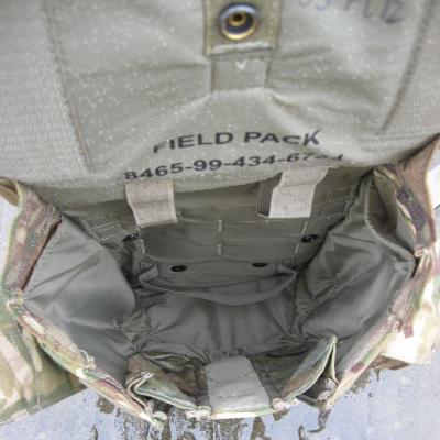 British Field Pack / Resi' Haversack. GSR. Used. M-T.P.