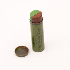Camouflage & Concealment: Cam Cream. Split-stick Tube. BCB. New. Brown / Olive Green.