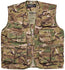 Combat-style Tactical Vest. B-T.P Camo.