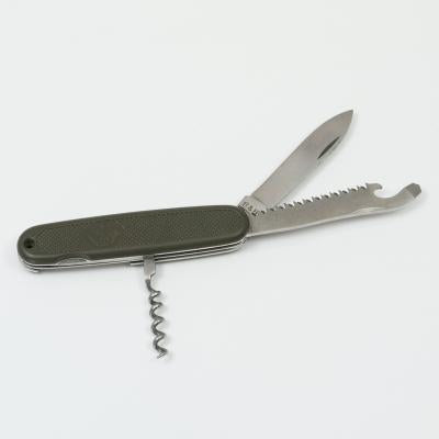 German Stainless Steel Penknife. Olive Green.