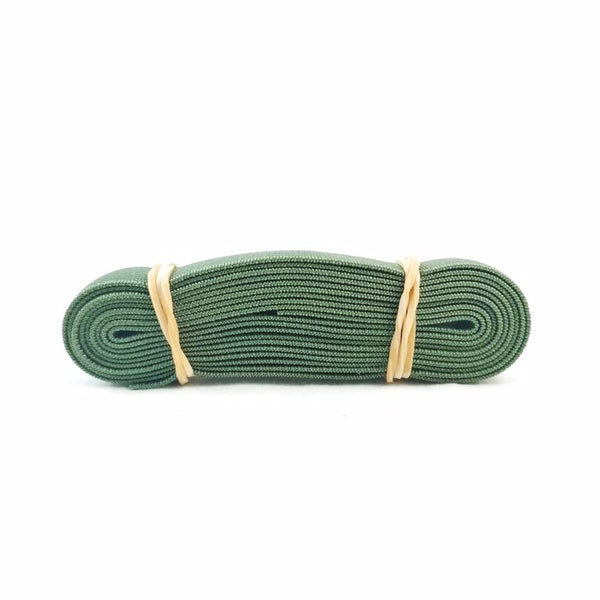 Elastic: Flat Elastic. 2mts. New. Olive Green.