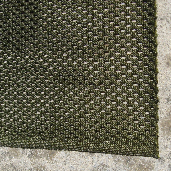 Fabric. Mesh. Off-The-Roll. Olive Green.