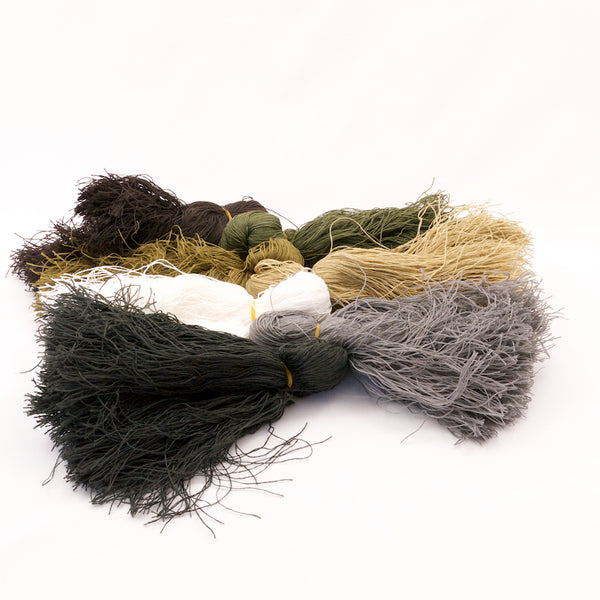 Camouflage & Concealment: Ghillie Threads (Bonus Pack!) - 13 x Hanks. New. Mix Colours.