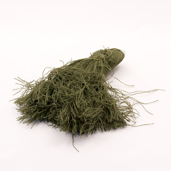 Camouflage & Concealment: Ghillie Threads. Per Hank. New. Olive Green.