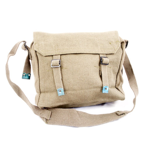 Cotton-Webbing Small Basic Haversack. New. Olive Green.
