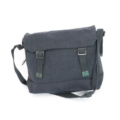 Cotton-Webbing Small Haversack. Black