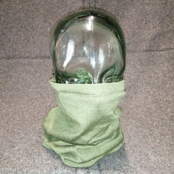 British Gen-1 / 2 Wool Head-over. Used/Graded / 'New'. Olive.