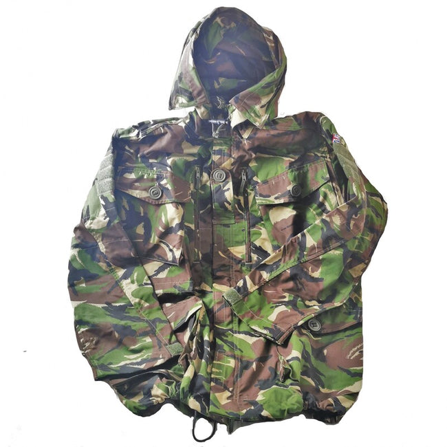 BRITISH ARMY COMBAT SMOCK ZIP DARK CAMO British Army Temperate