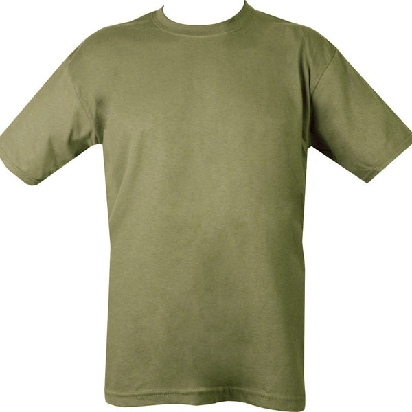 Military-style Premium Quality Tee Shirt. New. Olive.