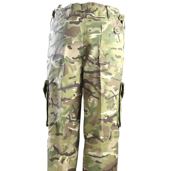 Kids Combat-style Trousers. New. B-T.P Camo.