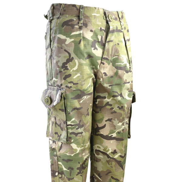 Kids Combat-style Trousers. New. B-T.P Camo.