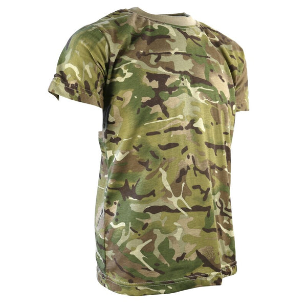 Kids Combat-style Tee Shirt. New. B-T.P Camo.