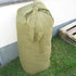 Cotton-Canvas Jumbo 16" Kit Bag. Olive Green.