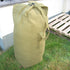 Cotton-Canvas Super-Jumbo 20" Kit Bag. Olive Green.