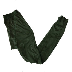 British Gen-2 Cotton Long Johns. Used / Graded. Olive Green.