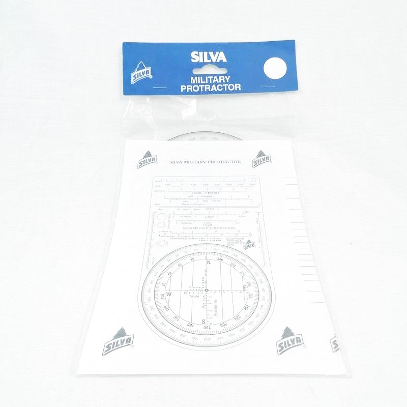Navigation: Military Protractor. Silva. New. Transparent. | Endicotts