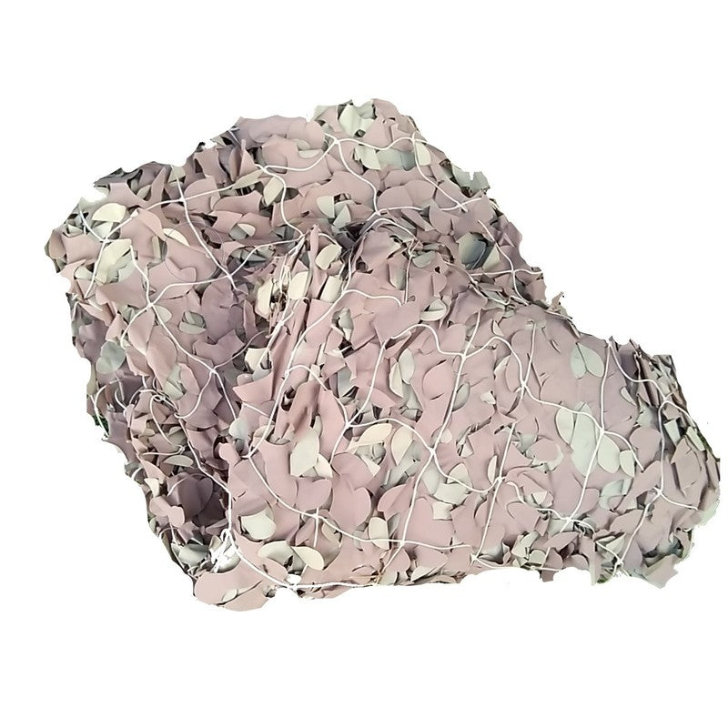 British Desert Cam Netting. Smaller Sizes <101 Sq. Ft. 'New'. Piggy-pink / Tan.