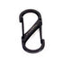 Clips & Carabiners: #1 Nite-Ize S-Biner. Stainless Steel. New. Black.