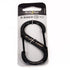 Clips & Carabiners: #4 Nite-Ize S-Biner. Stainless Steel. New. Black.