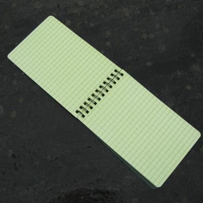 A6 All-weather Notebook. Green.