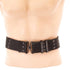 U.S-style Cotton Webbing Belt. 55mm. Black.