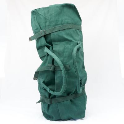 Cotton-Canvas 30" Rope-Handled Tool Bag. Green.